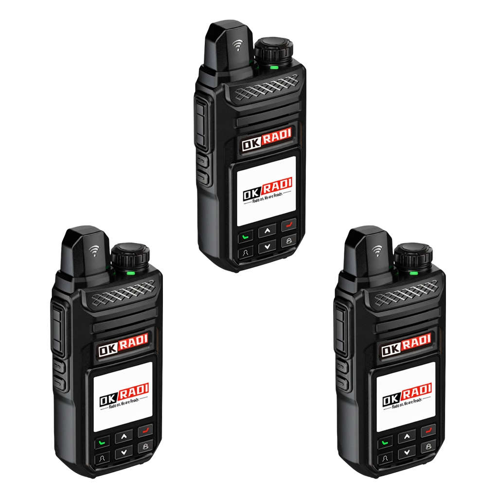 OKRADI G86 - LTE Push-to-Talk Walkie Talkie | Nationwide Coverage · Dual SIM · No Monthly Fees