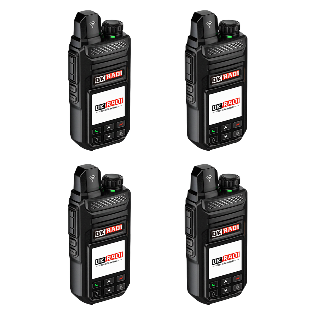 OKRADI G86 - LTE Push-to-Talk Walkie Talkie | Nationwide Coverage · Dual SIM · No Monthly Fees