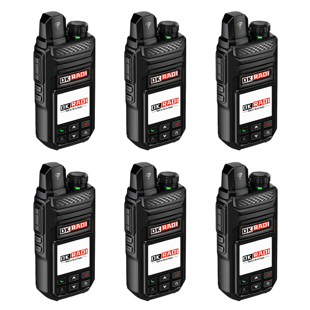 OKRADI G86 - LTE Push-to-Talk Walkie Talkie | Nationwide Coverage · Dual SIM · No Monthly Fees