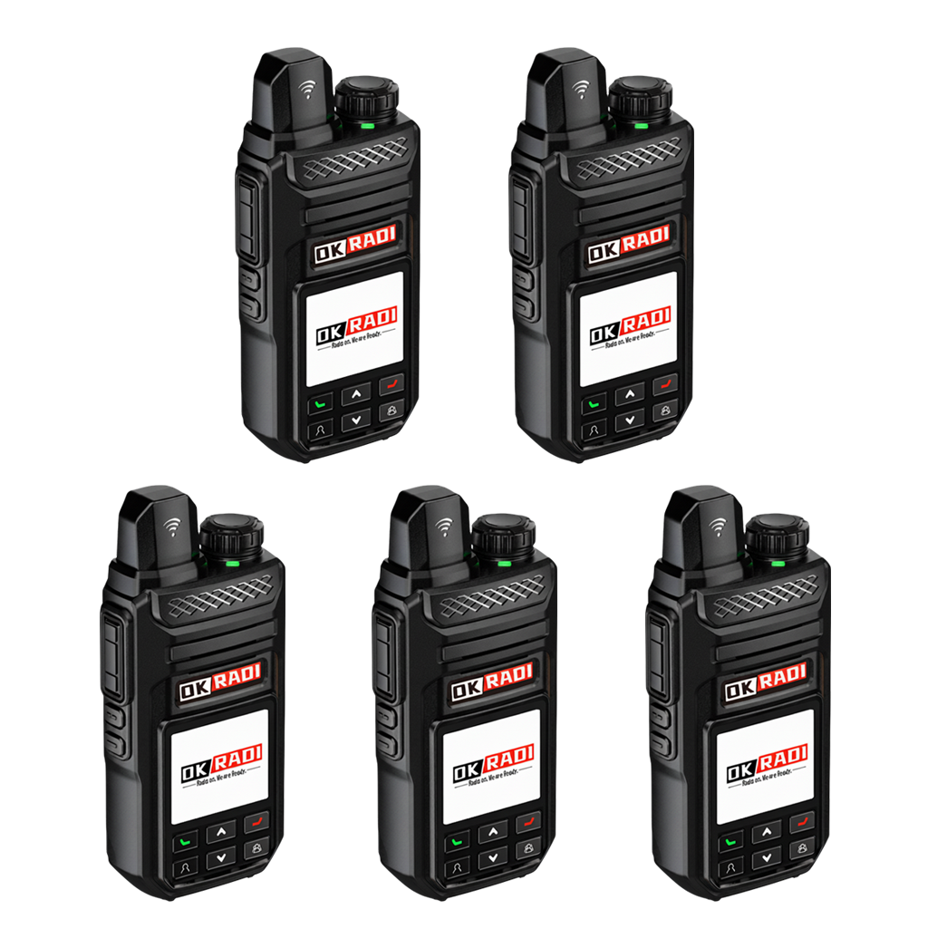 OKRADI G86 - LTE Push-to-Talk Walkie Talkie | Nationwide Coverage · Dual SIM · No Monthly Fees