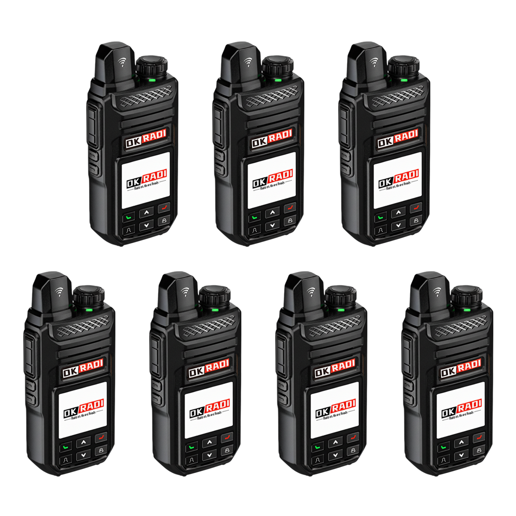 OKRADI G86 - LTE Push-to-Talk Walkie Talkie | Nationwide Coverage · Dual SIM · No Monthly Fees