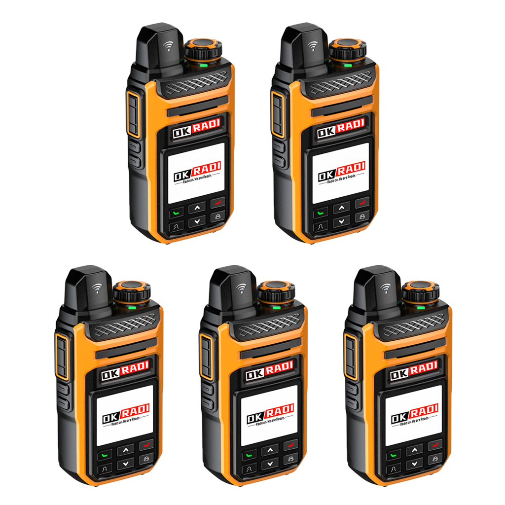 OKRADI G86 - LTE Push-to-Talk Walkie Talkie | Nationwide Coverage · Dual SIM · No Monthly Fees