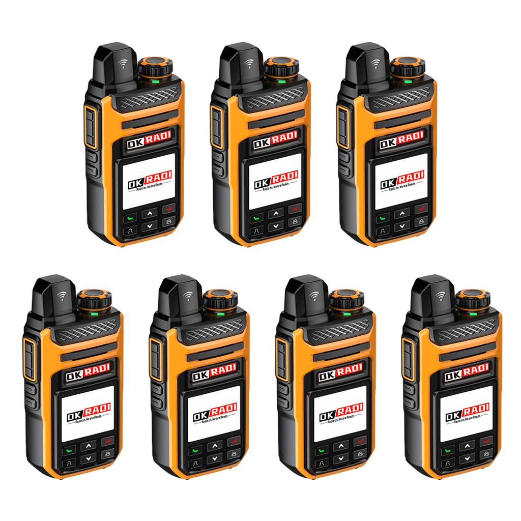 OKRADI G86 - LTE Push-to-Talk Walkie Talkie | Nationwide Coverage · Dual SIM · No Monthly Fees