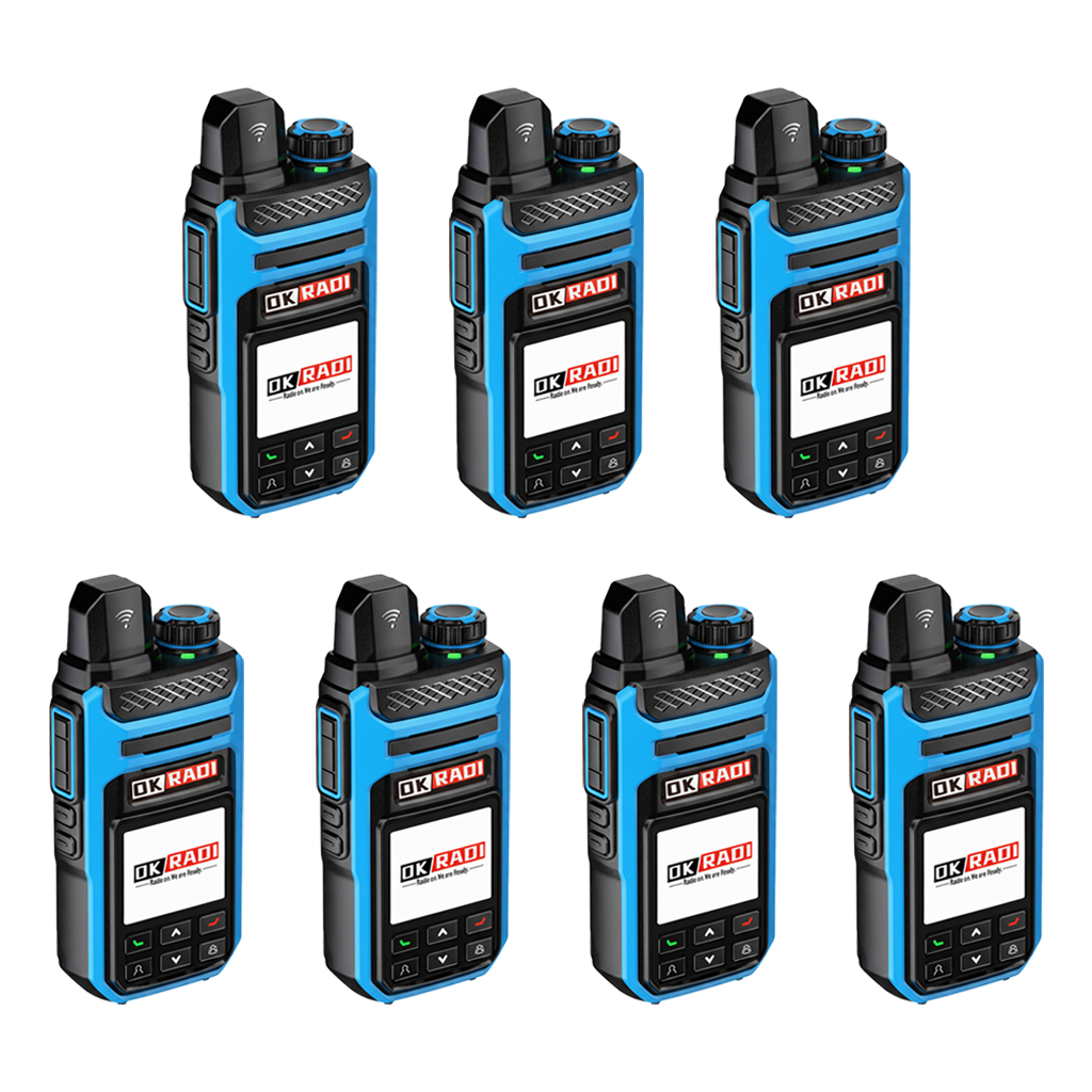 OKRADI G86 - LTE Push-to-Talk Walkie Talkie | Nationwide Coverage · Dual SIM · No Monthly Fees