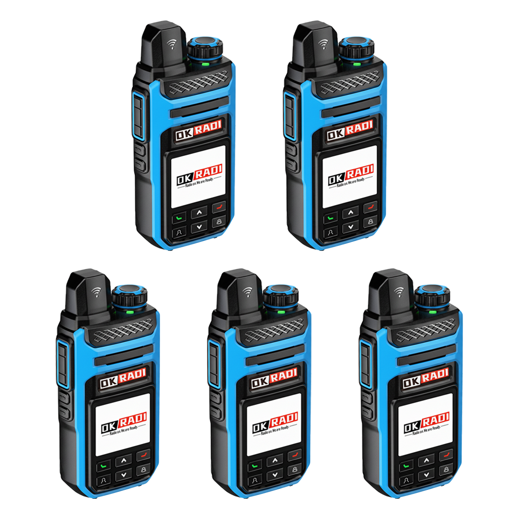 OKRADI G86 - LTE Push-to-Talk Walkie Talkie | Nationwide Coverage · Dual SIM · No Monthly Fees