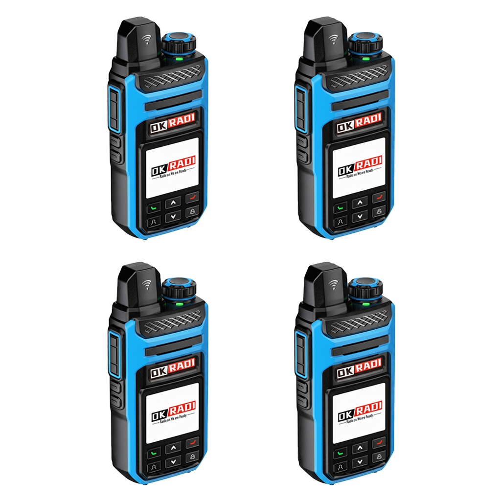 OKRADI G86 - LTE Push-to-Talk Walkie Talkie | Nationwide Coverage · Dual SIM · No Monthly Fees