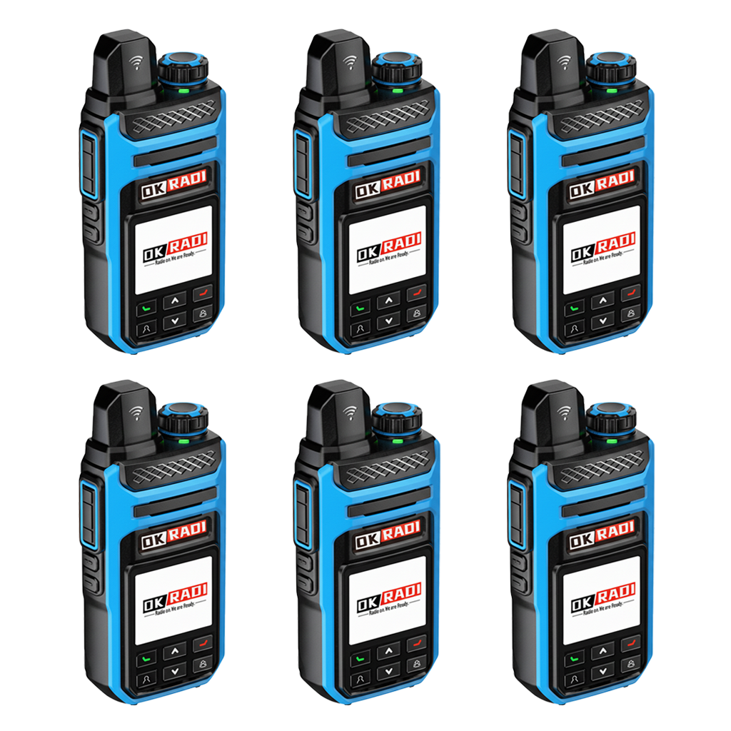 OKRADI G86 - LTE Push-to-Talk Walkie Talkie | Nationwide Coverage · Dual SIM · No Monthly Fees