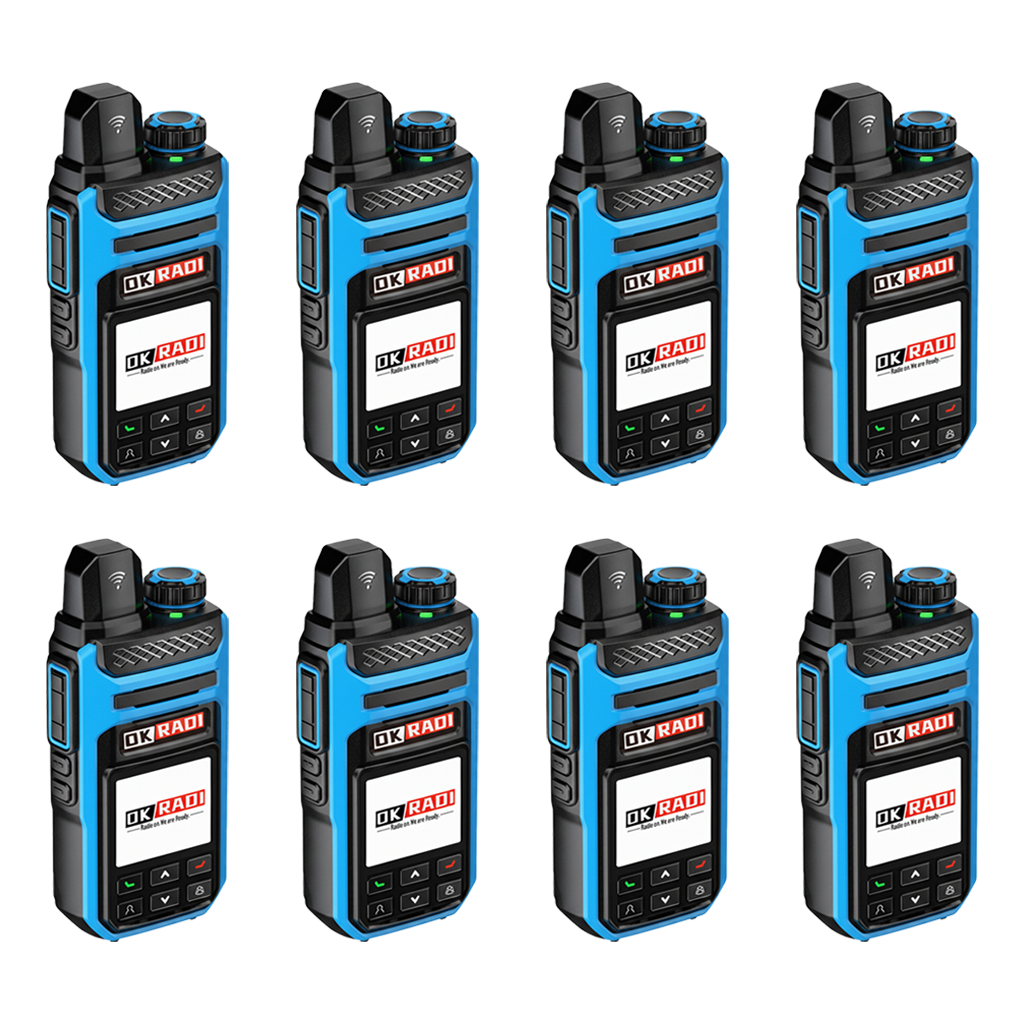 OKRADI G86 - LTE Push-to-Talk Walkie Talkie | Nationwide Coverage · Dual SIM · No Monthly Fees