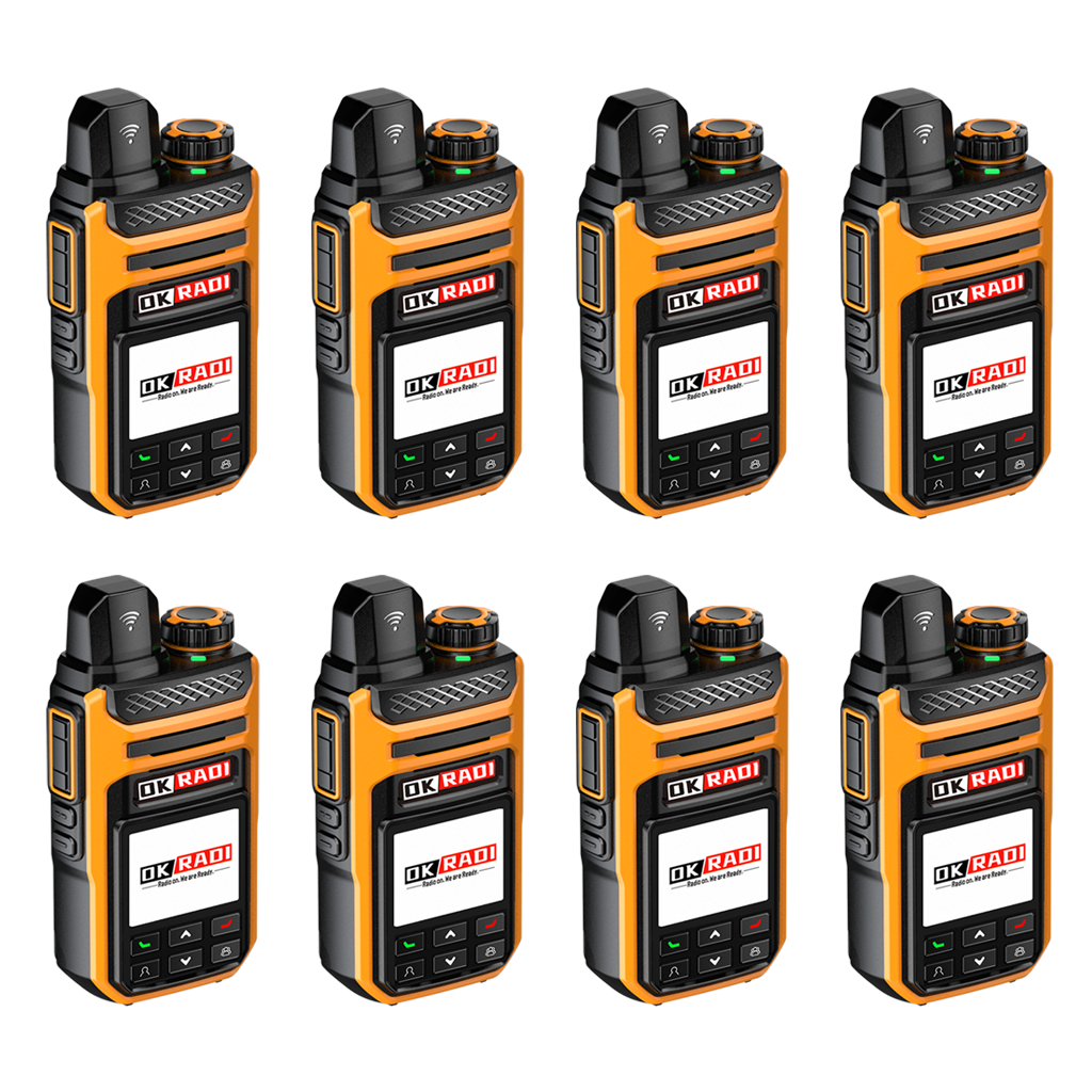OKRADI G86 - LTE Push-to-Talk Walkie Talkie | Nationwide Coverage · Dual SIM · No Monthly Fees