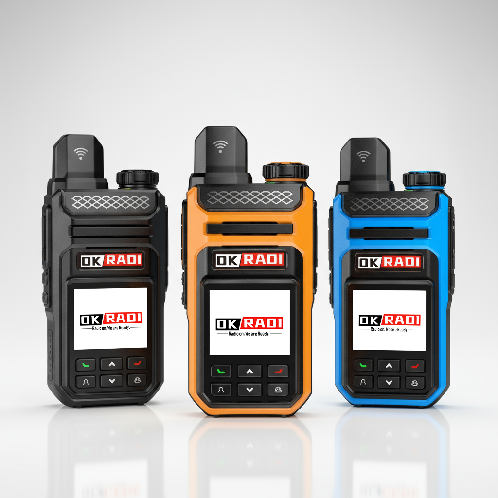 OKRADI G86 - LTE Push-to-Talk Walkie Talkie | Nationwide Coverage · Dual SIM · No Monthly Fees