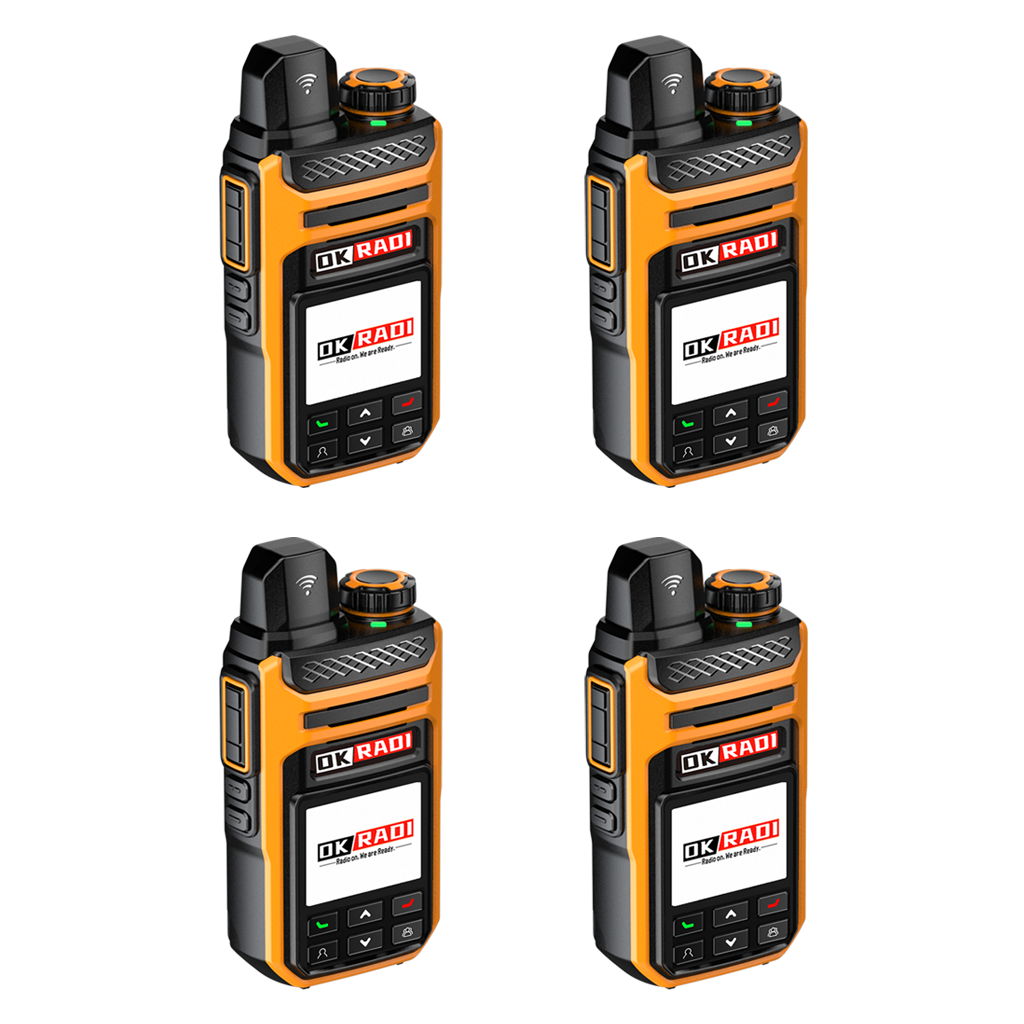 OKRADI G86 - LTE Push-to-Talk Walkie Talkie | Nationwide Coverage · Dual SIM · No Monthly Fees