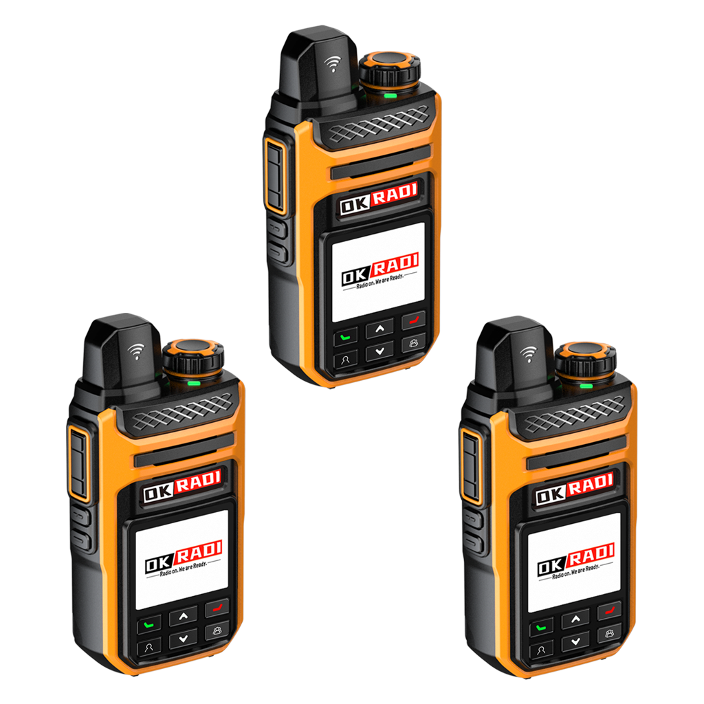 OKRADI G86 - LTE Push-to-Talk Walkie Talkie | Nationwide Coverage · Dual SIM · No Monthly Fees