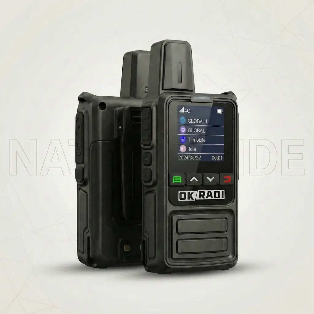 OKRADI G36 LTE PTT Two-Way Radio — Unlimited Range. No Monthly Fees