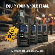 OKRADI G36 Pro LTE PTT Radio | Unlimited Range Two-Way Communication for Business & Fleet