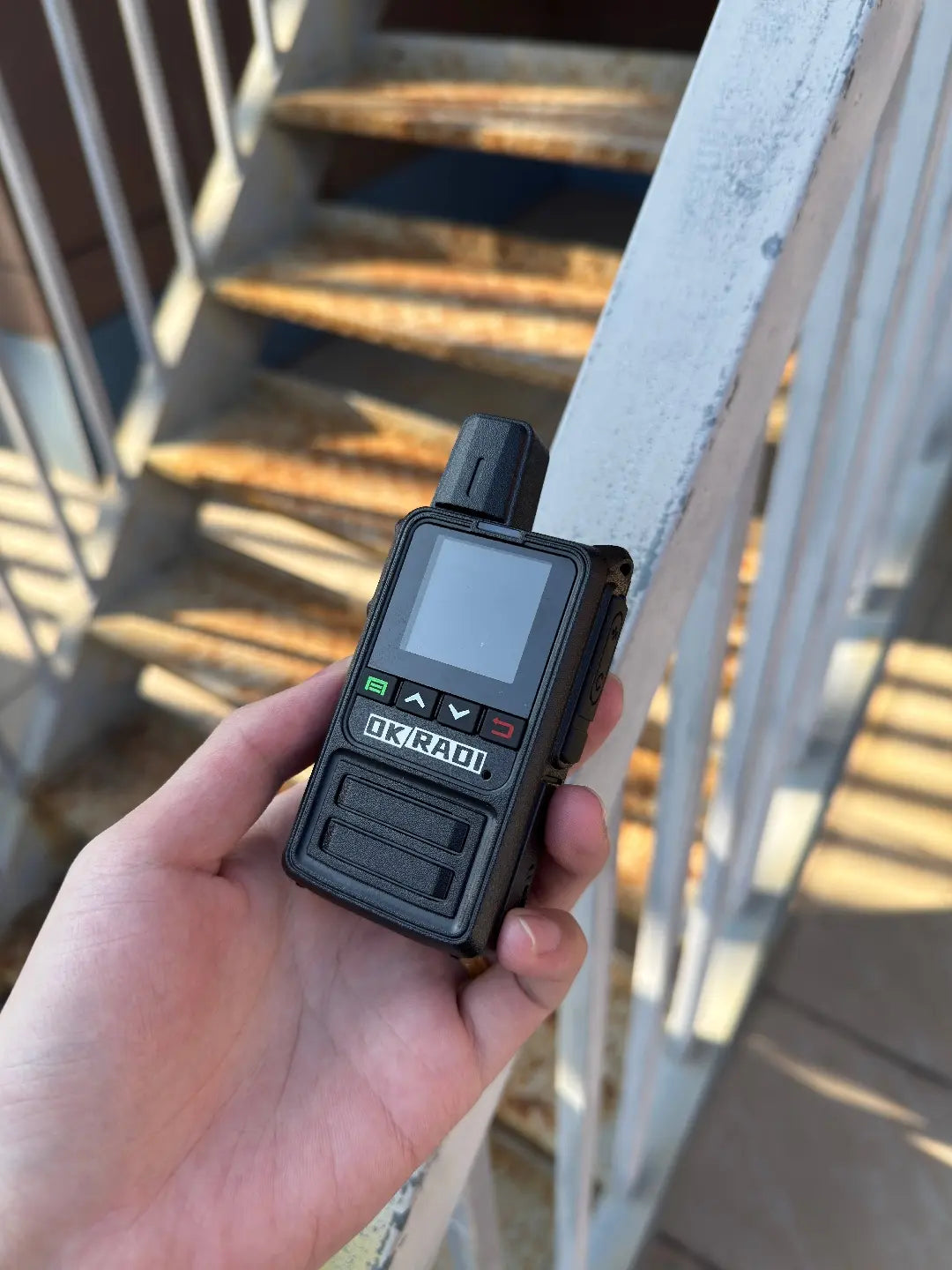 OKRADI G36 Long Range Walkie Talkie | Nationwide 4G LTE Two-Way Radio for Business & Off-Road