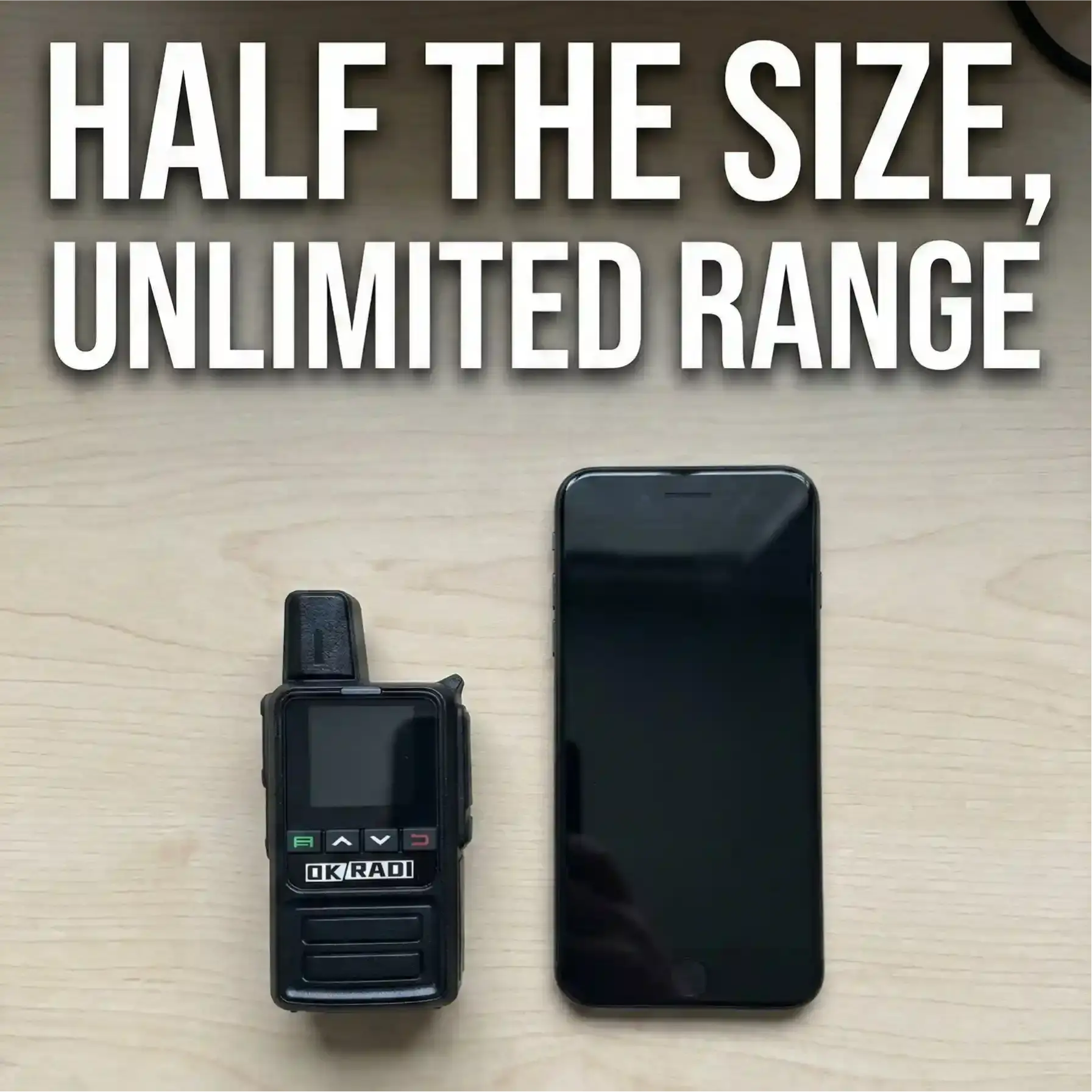 OKRADI G36 Pro LTE PTT Radio | Unlimited Range Two-Way Communication for Business & Fleet