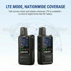 OKRADI G36 Long Range Walkie Talkie | Nationwide 4G LTE Two-Way Radio for Business & Off-Road