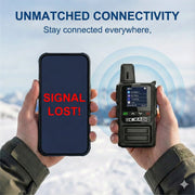 OKRADI G36 Long Range Walkie Talkie | Nationwide 4G LTE Two-Way Radio for Business & Off-Road